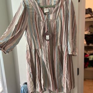 Target dress, brand Knox Rose. Size M. Pastel colored, flowy. New with tags